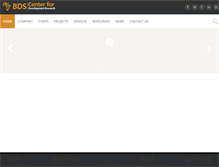 Tablet Screenshot of bdscdr.com